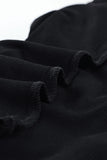 Zipper Slim-fit Long Sleeve Top