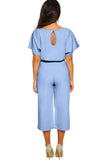 Always Chic Belted Culotte Jumpsuit