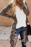 Print Long Cardigan