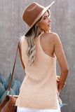 Keyhole Knit Tank Top
