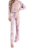 Tie-dye Print Loungewear Set