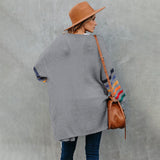 Striped Balloon Sleeve Cardigan