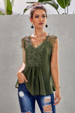 From A Dream Lace Tank Top with Vest
