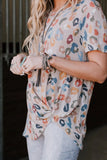 Multicolor Spots Feline Fine Top