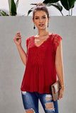 From A Dream Lace Tank Top with Vest