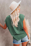 Pocketed Tee with Side Slits