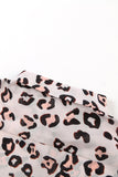 Python Print Short Sleeve Shirt    Leopard Print Short Sleeve Shirt