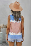 Tie-dye Print Tank Top