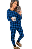 Plaid Two Pieces Loungewear
