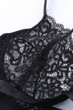 Romantic Night Lace Bralette Lingerie Set