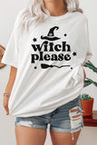 Halloween Witch Please Graphic Tee