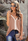 Khaki Bold Beautiful Racerback Tank