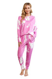 Multicolor Tie-dye Loungewear Set