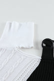 Turtleneck Cold Shoulder Sweater