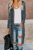 Print Long Cardigan