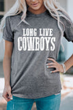 LONG LIVE COWBOYS Retro Graphic Tee