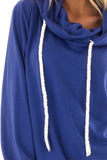 Long Sleeve Hoodie with Rope Drawstring
