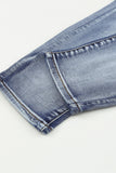 Bleach Splatter Boyfriend Straight Jeans