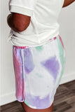 Tie-dye Terry Shorts