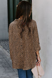 Print Buttoned Long Sleeve Shirt