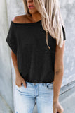 Pocketed Tee with Side Slits