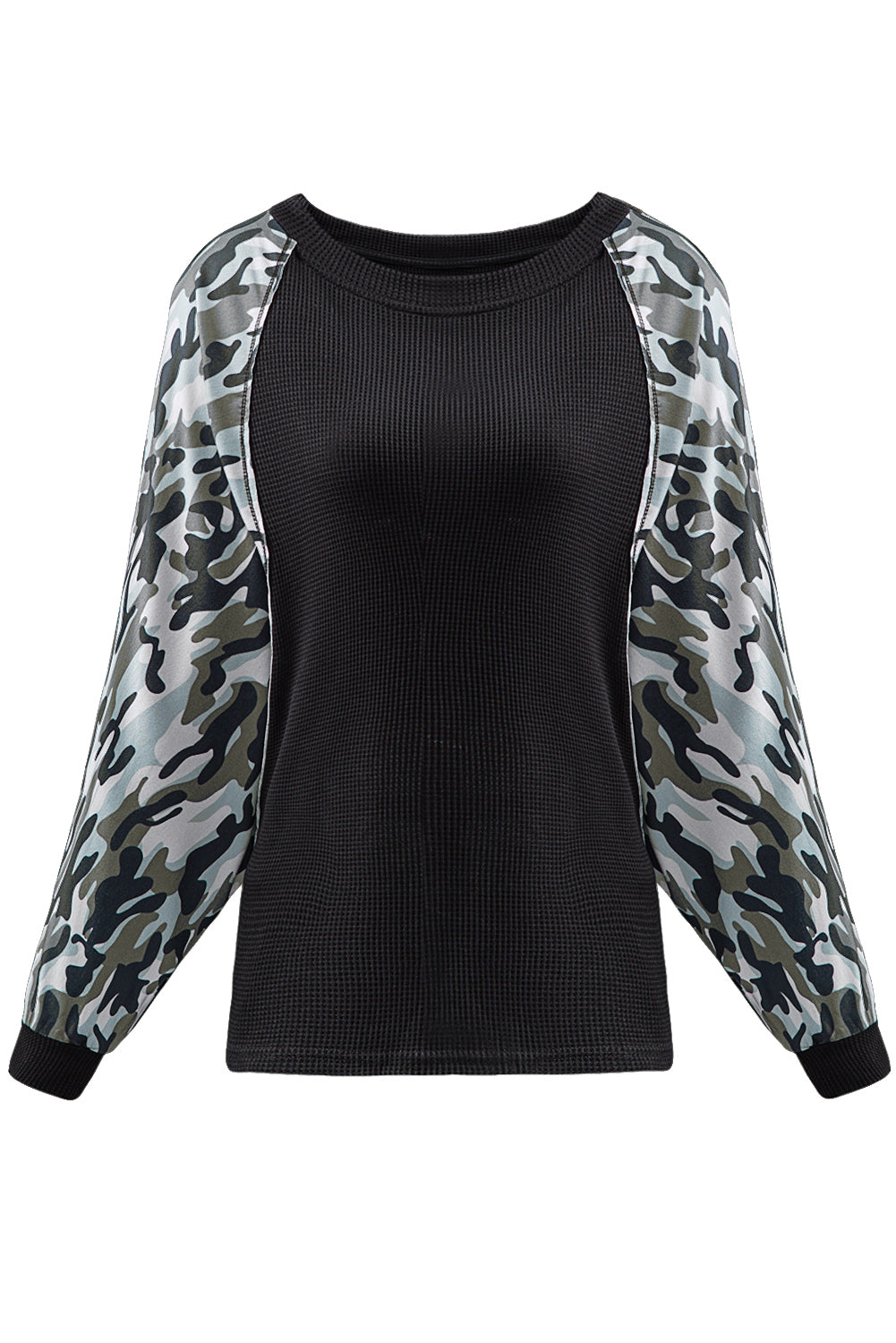 Squadron Thermal Camo Contrast Dolman Top