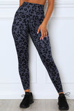 Charcoal Leopard Sports Bra and Legging Set
