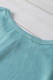 Button Long Sleeve Knit Top
