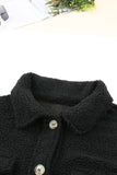 Flap Pockets Button Front Jacket