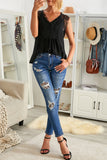From A Dream Lace Tank Top with Vest