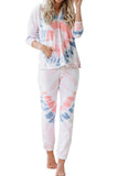 Multicolor Utopia Tie Dye Hoodie Joggers Loungewear