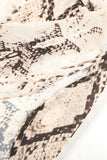 Python Print Short Sleeve Shirt    Leopard Print Short Sleeve Shirt