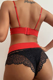 Bowknot Lace Lingerie Set