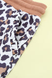 Print Elastic Waist Jogger Pants