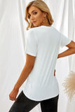 Be Kind Heart Print O-Neck T-shirt