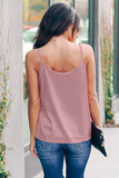 Embossed Mesh Cami Tank