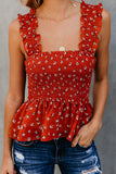 Floral Smock Tank