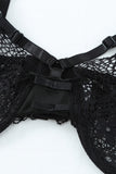Lace Bralette Set with Garters and Gloves