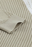 Turtleneck Cold Shoulder Sweater