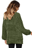 Soft Velvet Knit Sweater Jumper