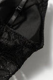 Deep V Lace Bralette Crop Top