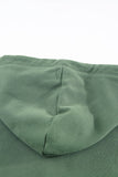 Snap Button Pullover Hoodie with Pocket