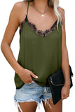 Eyelash Lace Trim Cami Tank