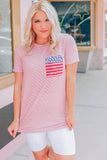 Only In America Pocket Striped T-shirt