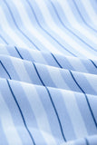 Striped Buttons Closure Long Sleeve Shirt