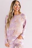 Tie-dye Print Loungewear Set