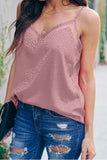 Embossed Mesh Cami Tank
