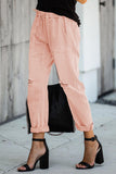 Pocketed Denim Joggers