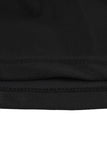 Plus Size Black Skirted Swim Bikini Bottom