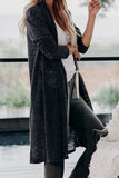 Slouchy Pocketed Knit Longline Cardigan